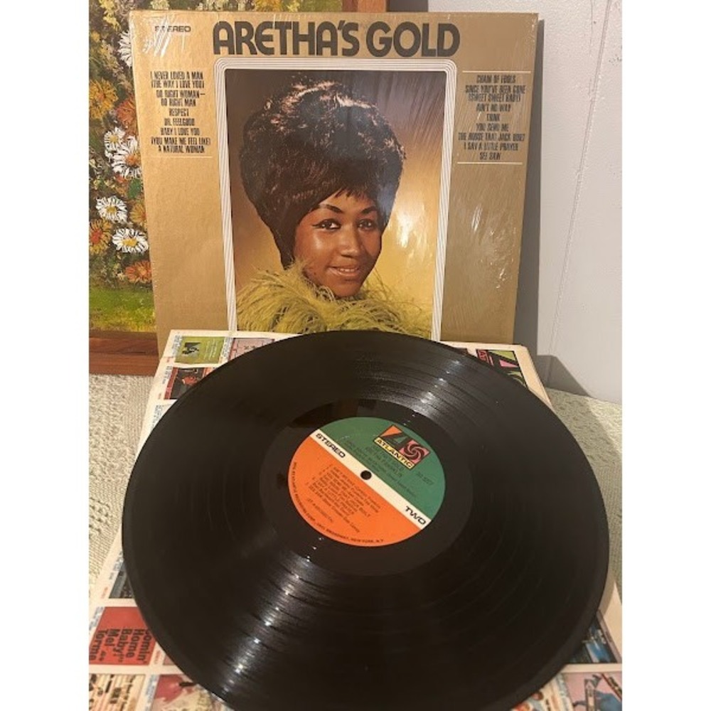Arethas Gold Vinyl Record Album Atlantic Records SD 8227